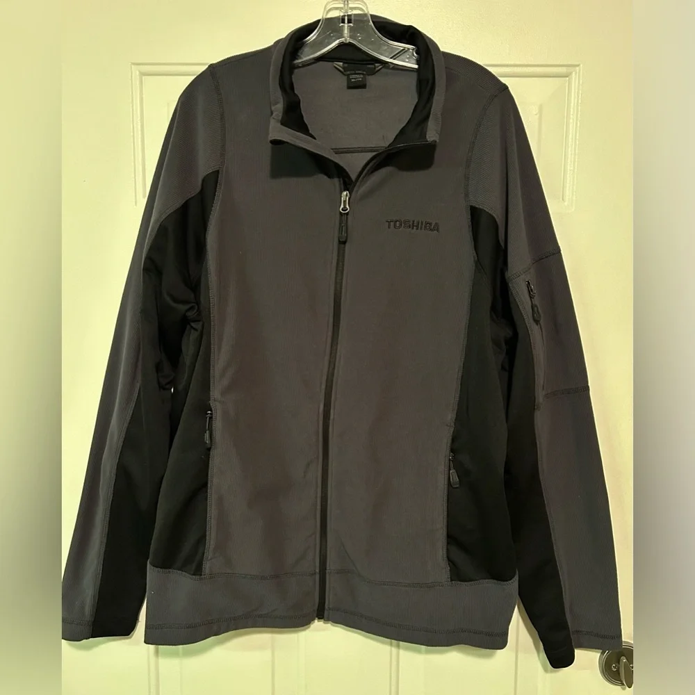 North End Toshiba Men’s Generate‎ Textured Fleece Jacket Size XL